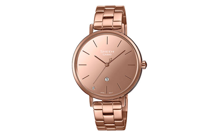 CASIO CASIO Women's SHEEN 40.5mm Gold Watch