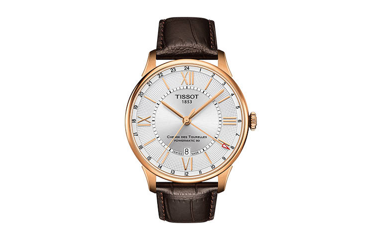 TISSOT Tourelles Collection Automatic Mechanical Movement Men's Watches Watch 42mm Silver Dial
