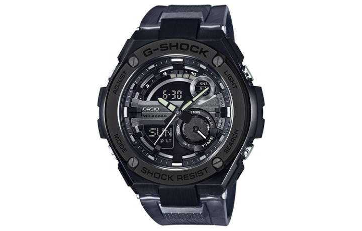 CASIO CASIO Men G-STEEL Series Black Watch GST-210M-1A