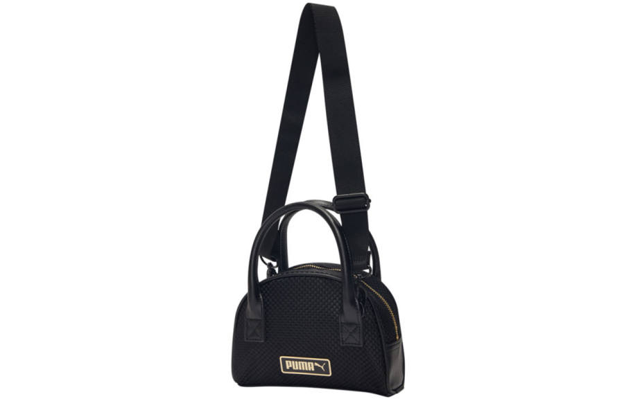 PUMA Fabric Handbag, Crossbody Bag Regular Women's Black