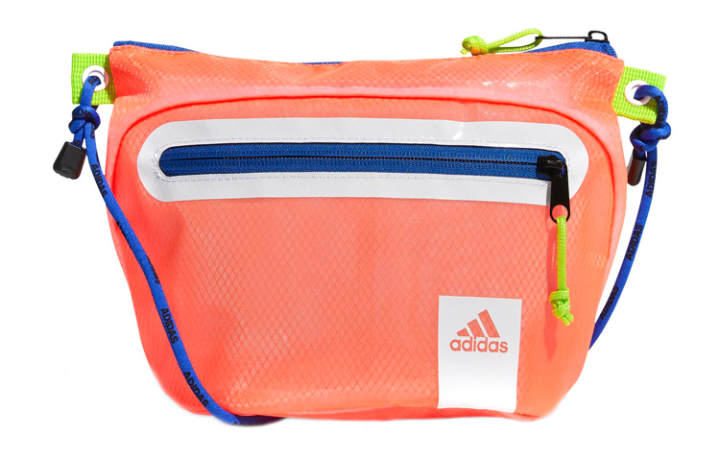Adidas Adidas Nylon Fabric Shoulder Bag, Crossbody Bag Regular Unisex Orange