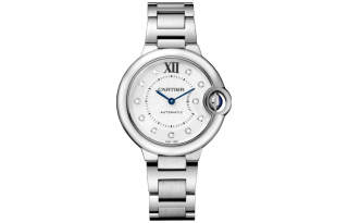 CARTIER Blue Balloon Collection Automatic Mechanical Movement Women's Watch 33mm White Dial