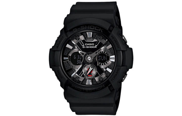 CASIO CASIO Men Black Watch GA-201-1A