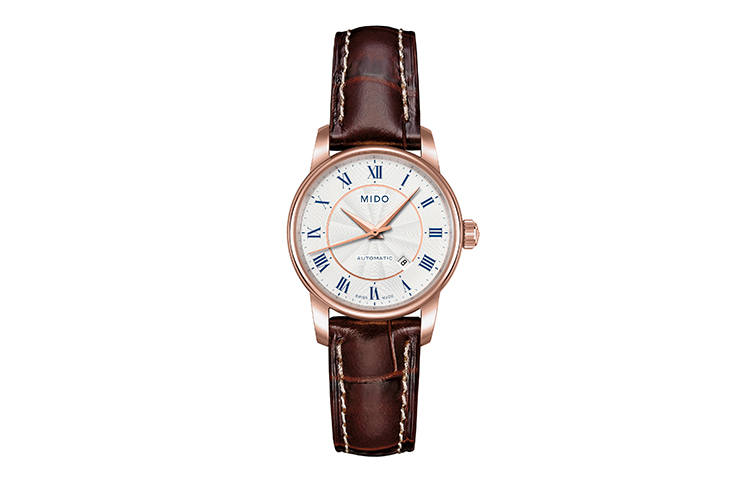 MIDO Baroncelli Automatic Mechanical Movement Fashion Women's Watch 29mm Silver Dial