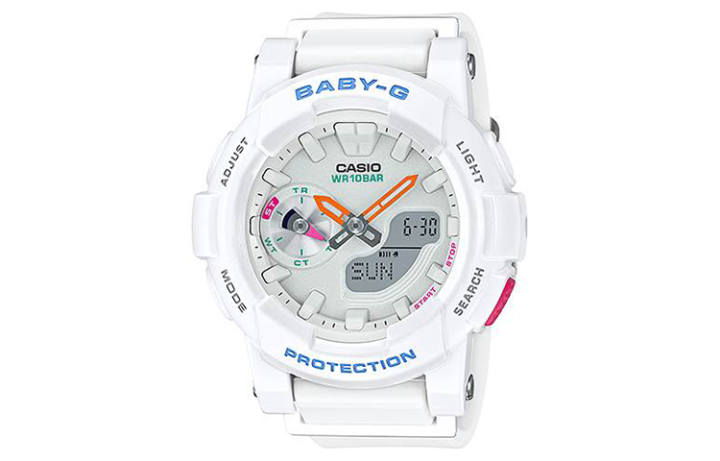 CASIO CASIO Women's BABY-G White Watch BGA-185-7A
