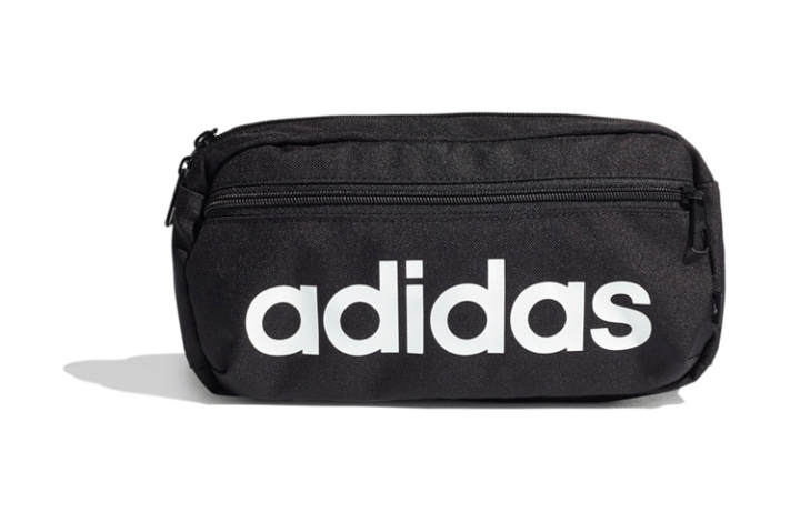Adidas Adidas Recycled Polyester Material Crossbody Fanny Pack Regular Unisex Black