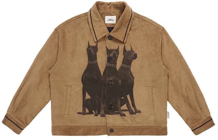 EMPTY REFERENCE EMPTY REFERENCE Dobermann Collection Jacket Unisex Brown