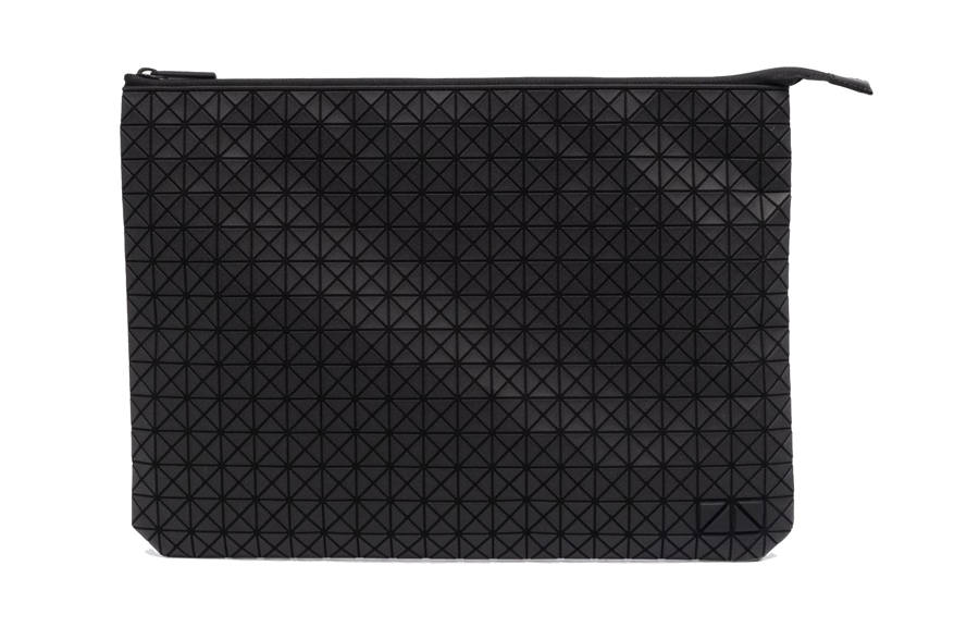 ISSEY MIYAKE Leather Wallet Unisex Black