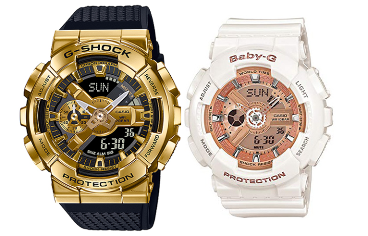 CASIO CASIO Unisex Pair Table Series Black Watch