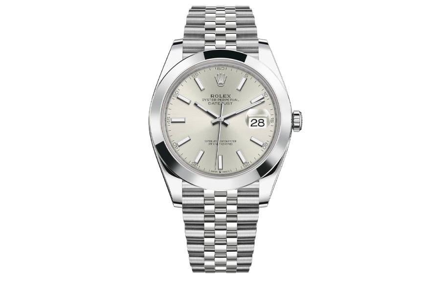 ROLEX Automatic Mechanical Movement 100m Waterproof Men's Watches Watch 41mm Gray Dial