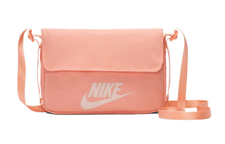 Nike Nike Canvas Bag, Underarm Shoulder Bag, Crossbody Bag Regular Unisex Apricot Yellow Pink