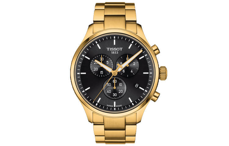 TISSOT Soko Collection Quartz Movement 100m Waterproof Men's Watches Watch Black Dial Stainless Steel Watchband