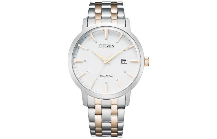CITIZEN Ecology Drive Collection Light Powered Quartz Movement Stainless Steel Strap Watch