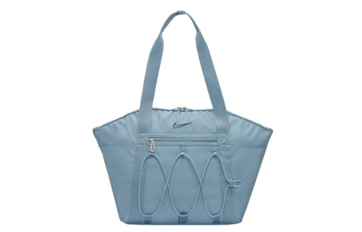 Nike Nike Fabric Tote Bag, Shopping Bag, Shoulder Bag, Handbag Regular Women's Gray Blue
