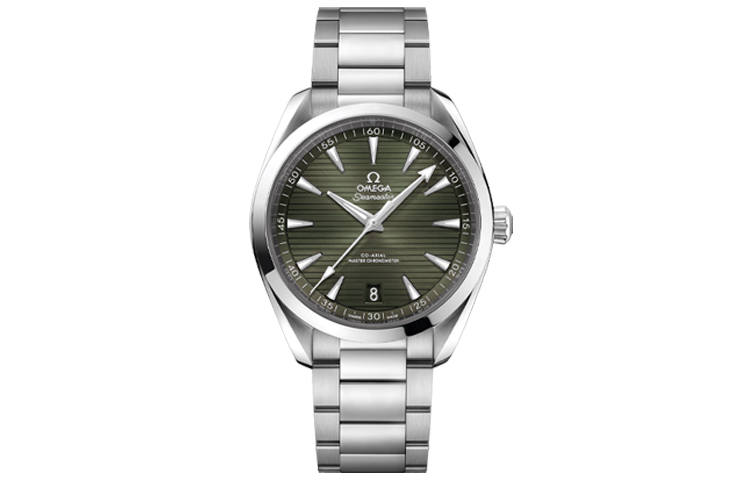 OMEGA Seahorse Collection AQUA TERRA 150m Automatic Mechanical Movement Men's Watches Wrist Watch 41mm Green Dial