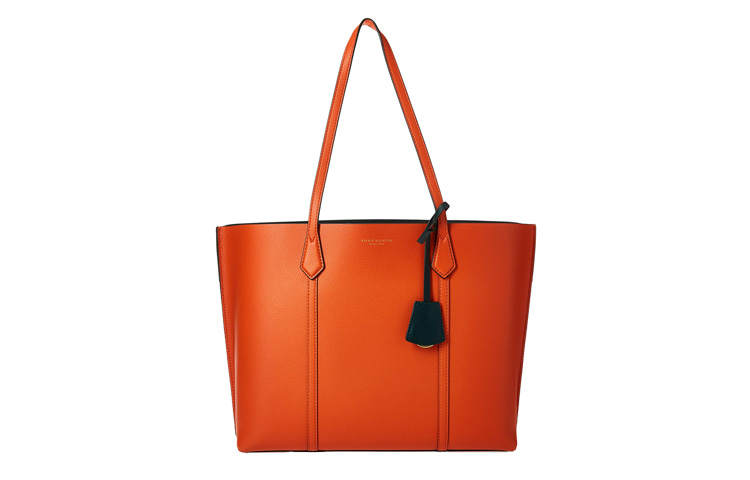 TORY BURCH TORY BURCH Perry Leather Shoulder Bag Women's Orange
