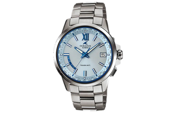 CASIO CASIO Men OCEANUS 41.3mm Blue Watch OCW-T150-2AJF