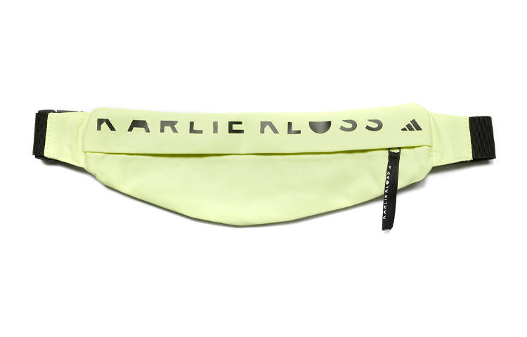Adidas Adidas Carrie Claus Collaboration Recycled Polyester Fanny Pack Regular Women's Light Shimmery Yellow & Black