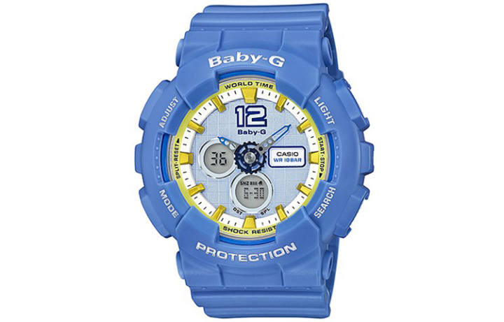 CASIO CASIO Women's BABY-G Blue Watch BA-120-2B