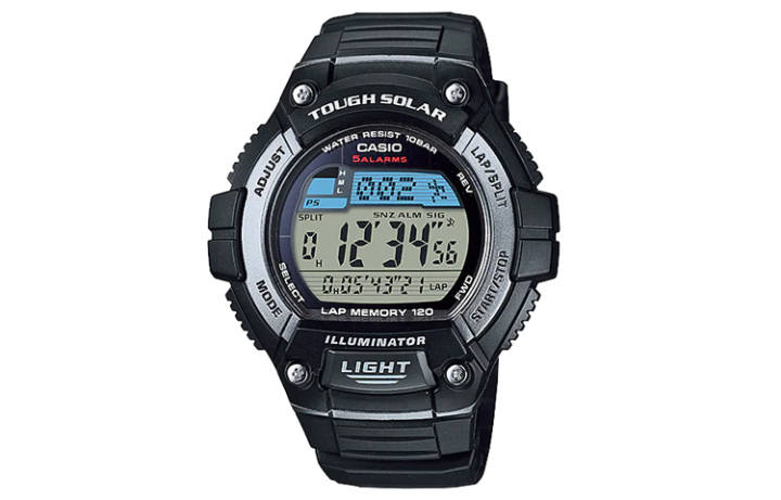 CASIO CASIO Men Standard Series Black Watch W-S220-1AJH