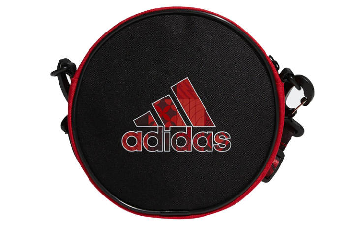 Adidas Adidas Polyester Crossbody Bag, Shoulder Bag Regular Unisex Black/Red