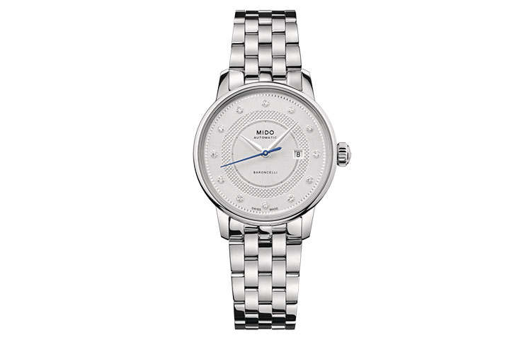 MIDO MIDO Baroncelli Automatic Mechanical Movement Women's Watch 30mm Silver Dial
