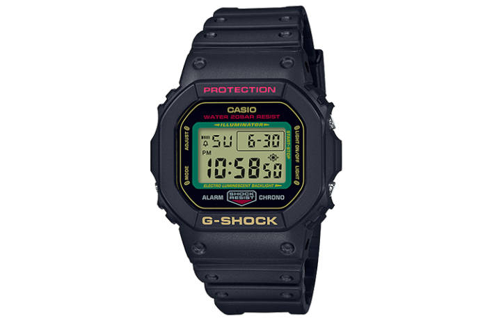 CASIO CASIO Men G-SQUAD Series Black Watch DW-5600TMN-1
