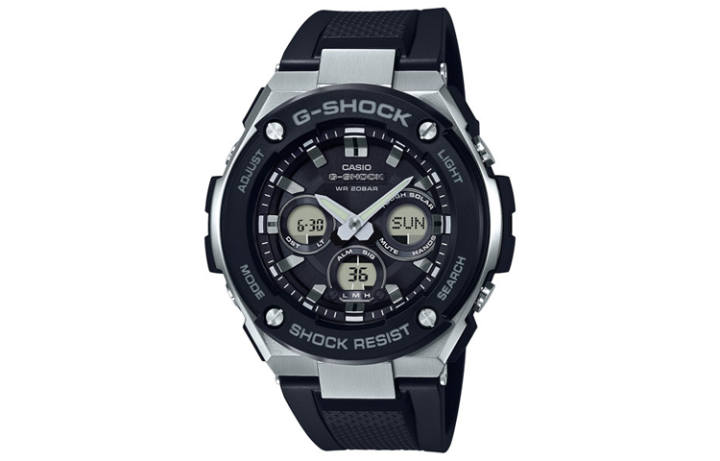 CASIO CASIO Men G-STEEL Series 49.3mm Black Watch GST-S300-1A