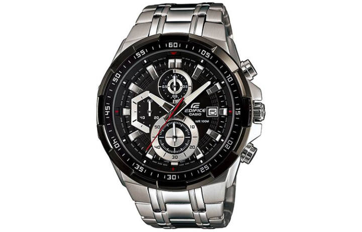 CASIO CASIO Edifice Black Men's Watch - EFR-539D-1AVUDF Black Watch EFR-539D-1A