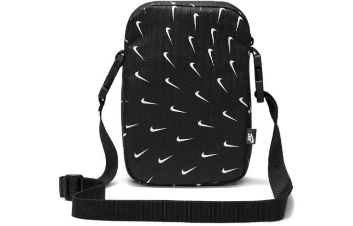 Nike Nike Polyester Shoulder Bag, Crossbody Bag Regular Unisex Black