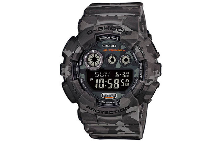 CASIO CASIO G SHOCK G Shock YOUTH 200m Waterproof Quartz Movement Resin Strap Watch Men's Watches