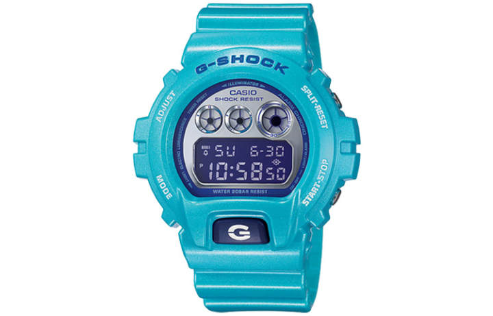 CASIO CASIO Men G-SQUAD Series Silver Watch DW-6900CB-2