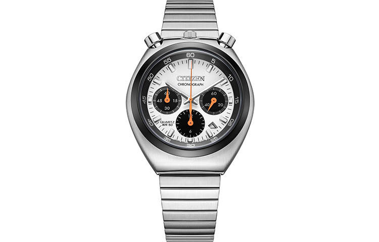CITIZEN Quartz Movement Stainless Steel Strap Watch Men's Watches White Dial
