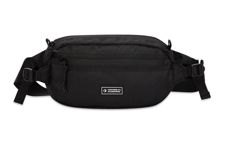 Converse Converse Polyester Crossbody Bag, Fanny Pack Regular Unisex Black