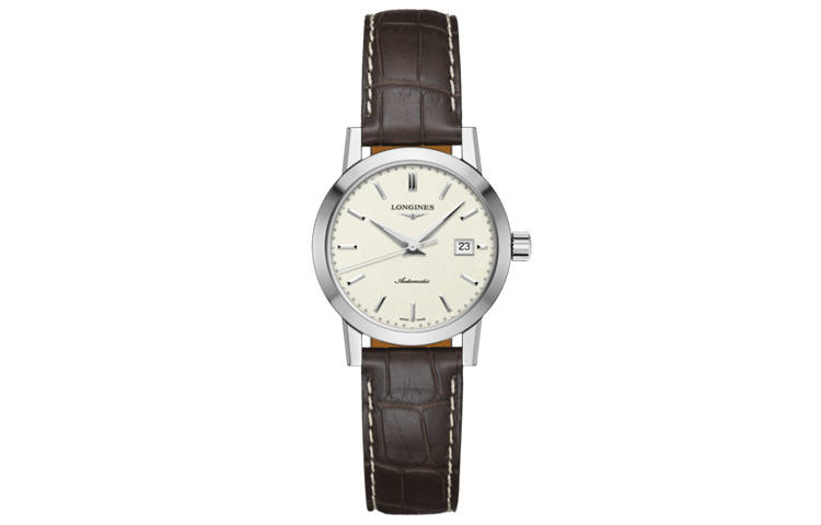 LONGINES Classic Vintage Automatic Mechanical Movement 30m Waterproof Women's Watch 30mm White Dial