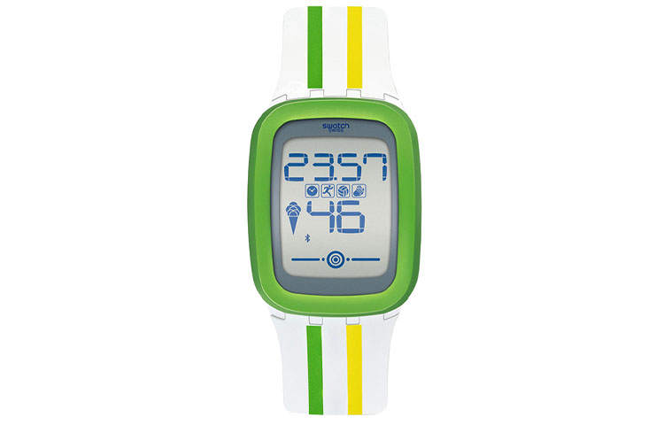 SWATCH Unisex Gray Watch SUVW101