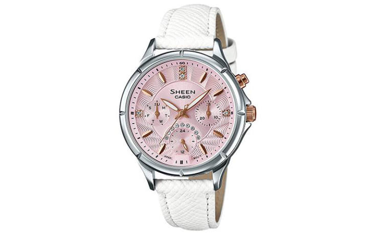 CASIO CASIO Women's SHEEN Pink Watch SHE-3047L-4B