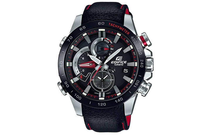 CASIO CASIO Men EDIFICE Black Watch EQB-800BL-1A