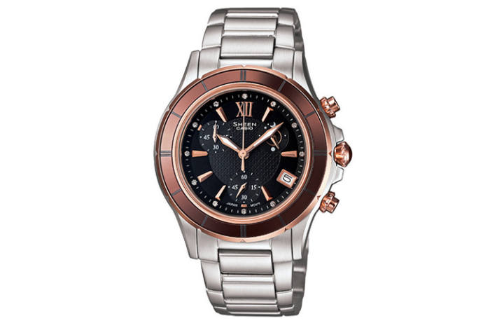 CASIO CASIO Women's SHEEN Black Watch SHE-5516SG-5A