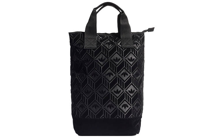 Adidas Originals Trefoil Polyurethane Handbag Backpack Regular Women's Black