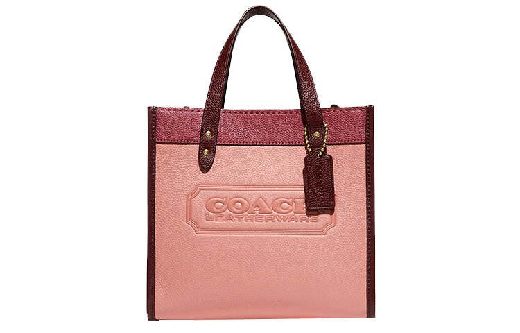 COACH Leather Tote Bag, Shopping Bag, Shoulder Bag, Crossbody Bag, Handbag Small Women's