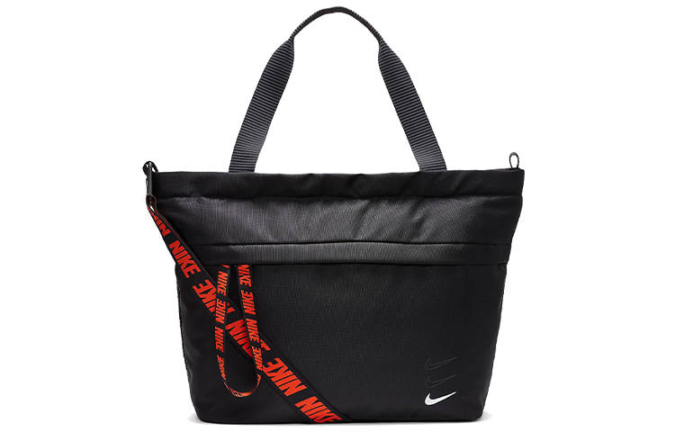 Nike Nike Polyester Sports Bag, Crossbody Bag, Handbag Regular Unisex Red Black