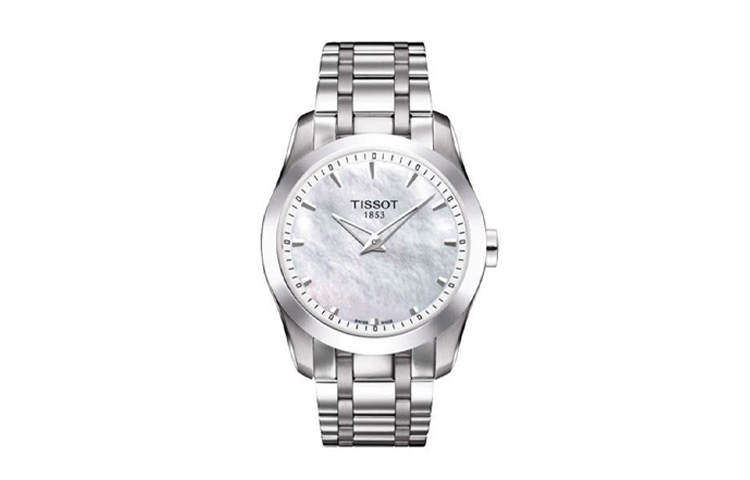 TISSOT Kutu Collection Quartz Movement Women's Watch 32mm Mother of Pearl Color Watch Dial