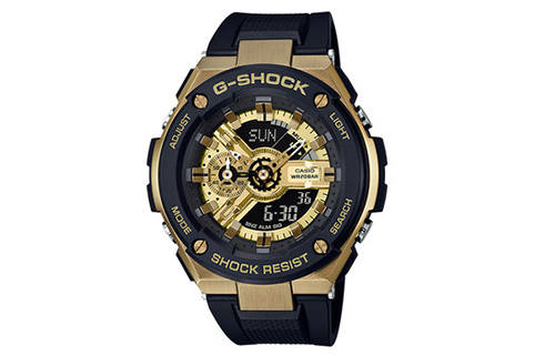 CASIO CASIO Men G-STEEL Series Black Watch GST-400G-1A9PR