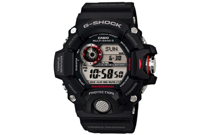 CASIO CASIO Miiow 200m Waterproof Quartz Movement Rubber Strap Watch Men's Watches Gray Dial