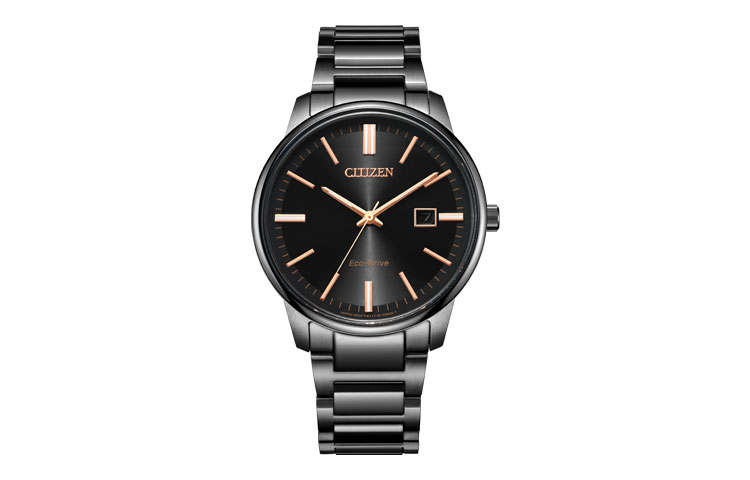 CITIZEN Ecology Drive Collection Light Powered Quartz Movement Stainless Steel Strap Watch