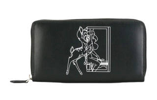 Givenchy Leather Clutch Coin Purse Wallet Women's Black/White