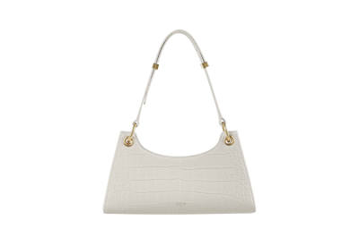 APEDE MOD Top Grain Cow Leather Frog Bag Shoulder Bag Women's Ivory