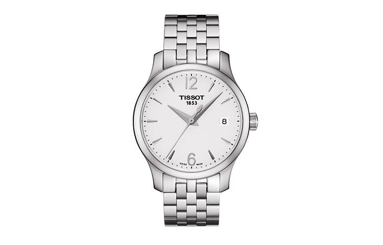 TISSOT Junya Collection Quartz Movement Women's Watch 33mm White Dial Stainless Steel Case