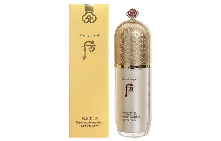 The History Of Whoo Gong Jin Heung Beautiful Serums Foundation Shiny And Clear 40ml